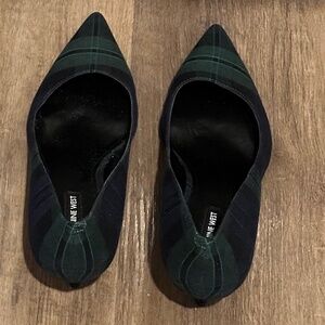 Plaid Nine West Heel
